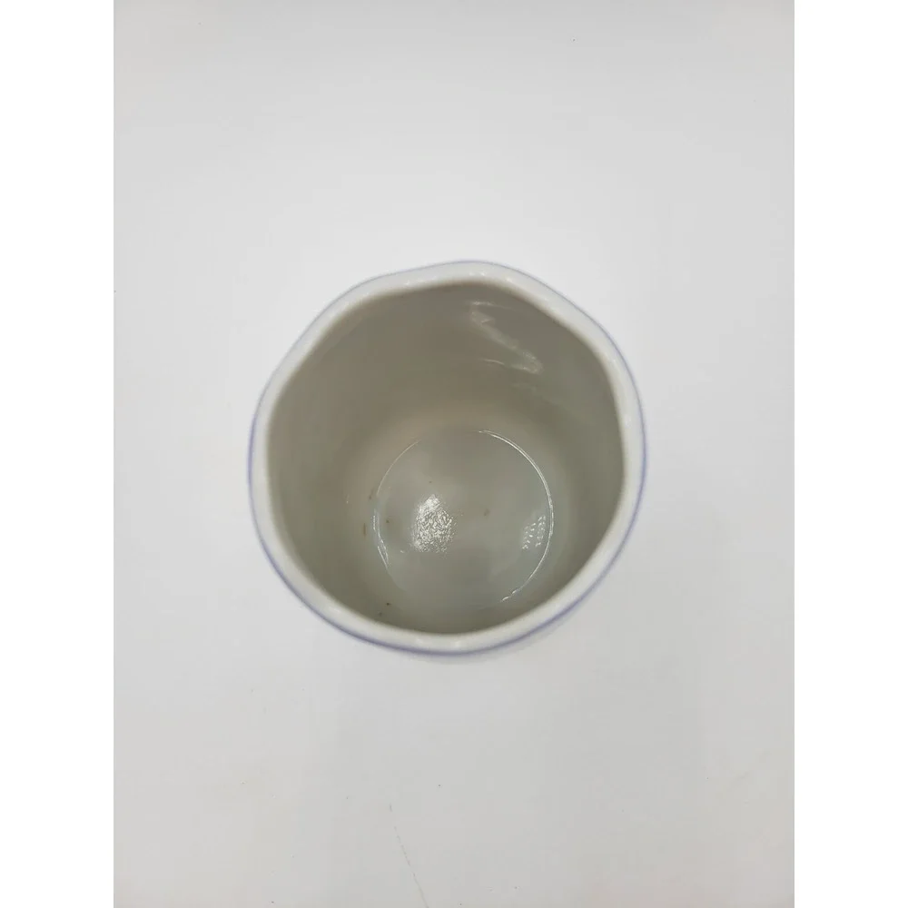 Saturday Knight Ltd Tumbler Laurette Japan Blue Flowers Vintage